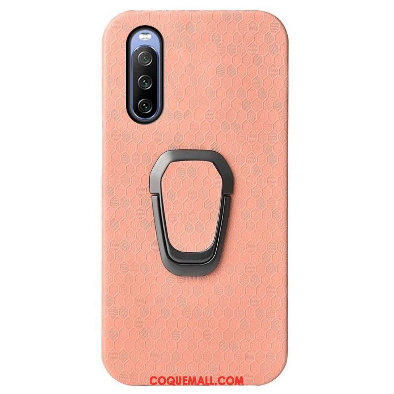 Coque Sony Xperia 10 IV Nid d'Abeille Support