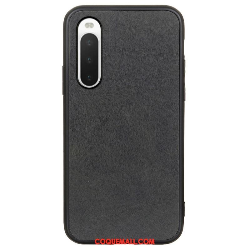 Coque Sony Xperia 10 IV Simili Cuir Texturé