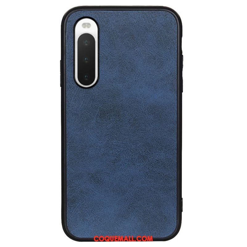 Coque Sony Xperia 10 IV Simili Cuir Texturé