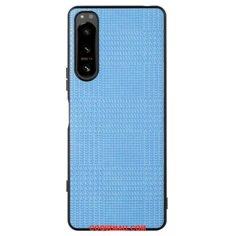 Coque Sony Xperia 10 IV Style Tissu VILI