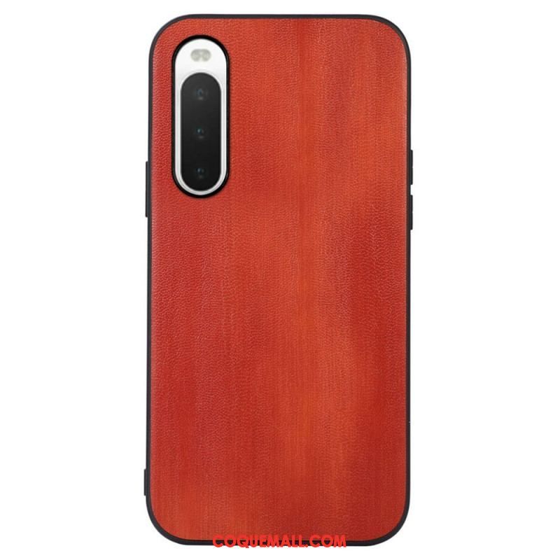 Coque Sony Xperia 10 IV Texture Cuir