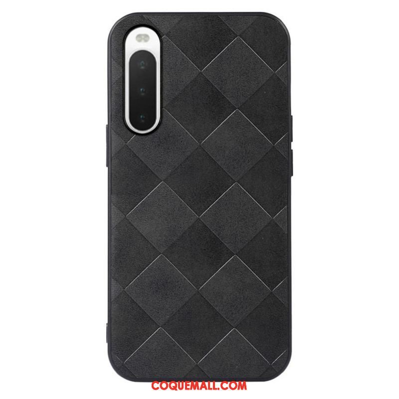 Coque Sony Xperia 10 IV Texture Tissée