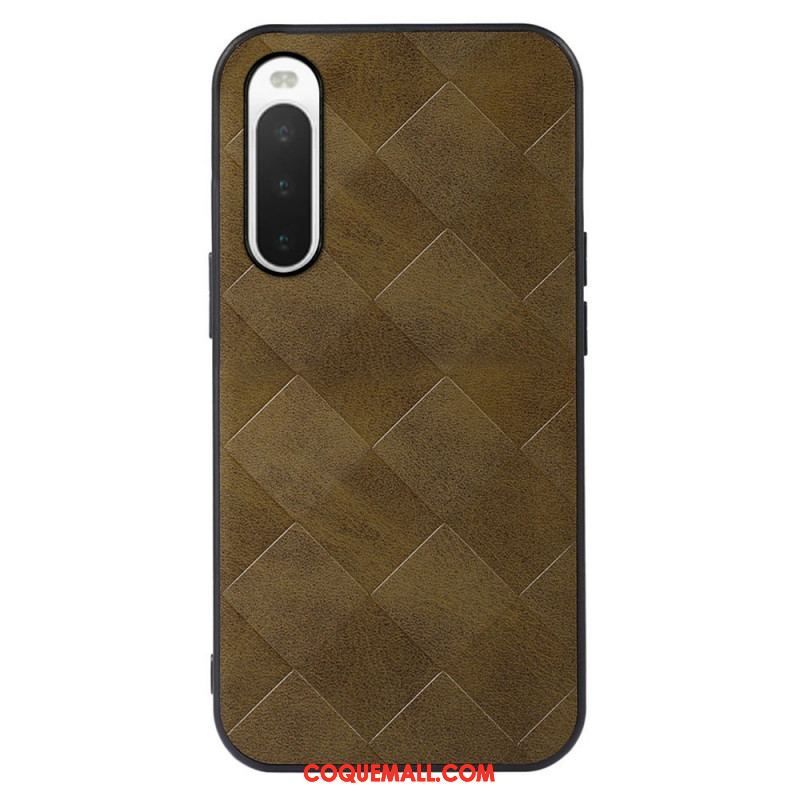 Coque Sony Xperia 10 IV Texture Tissée