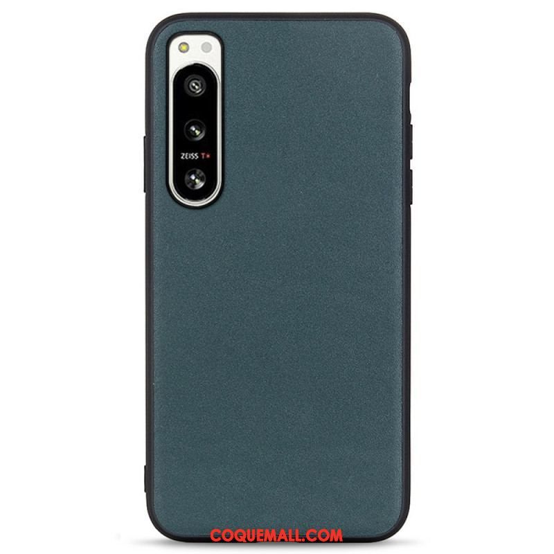 Coque Sony Xperia 5 IV Cuir