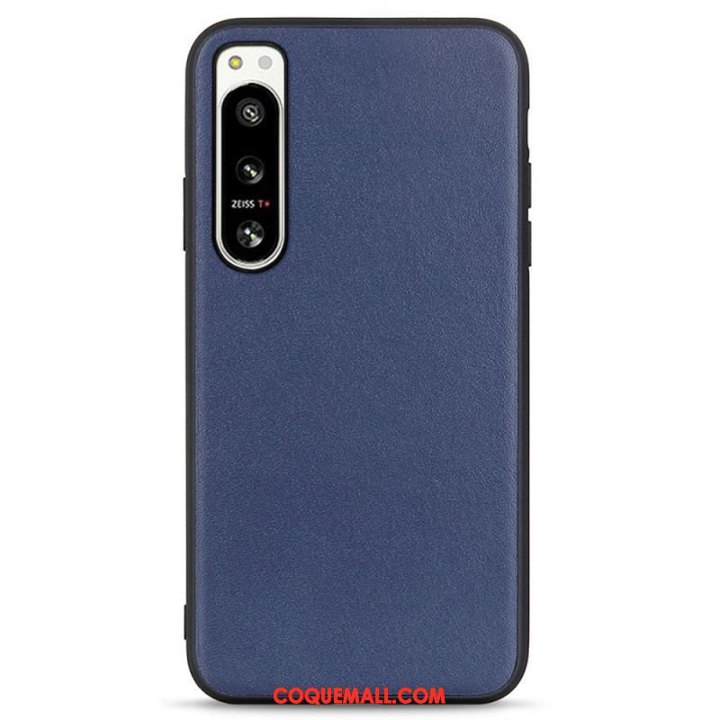 Coque Sony Xperia 5 IV Cuir