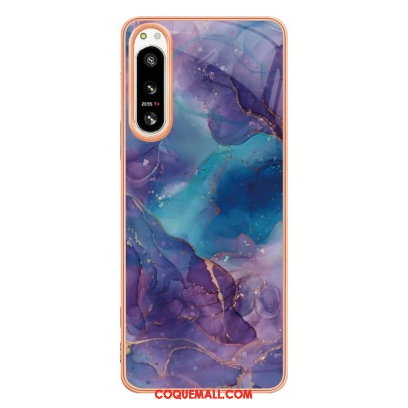 Coque Sony Xperia 5 IV Marbre