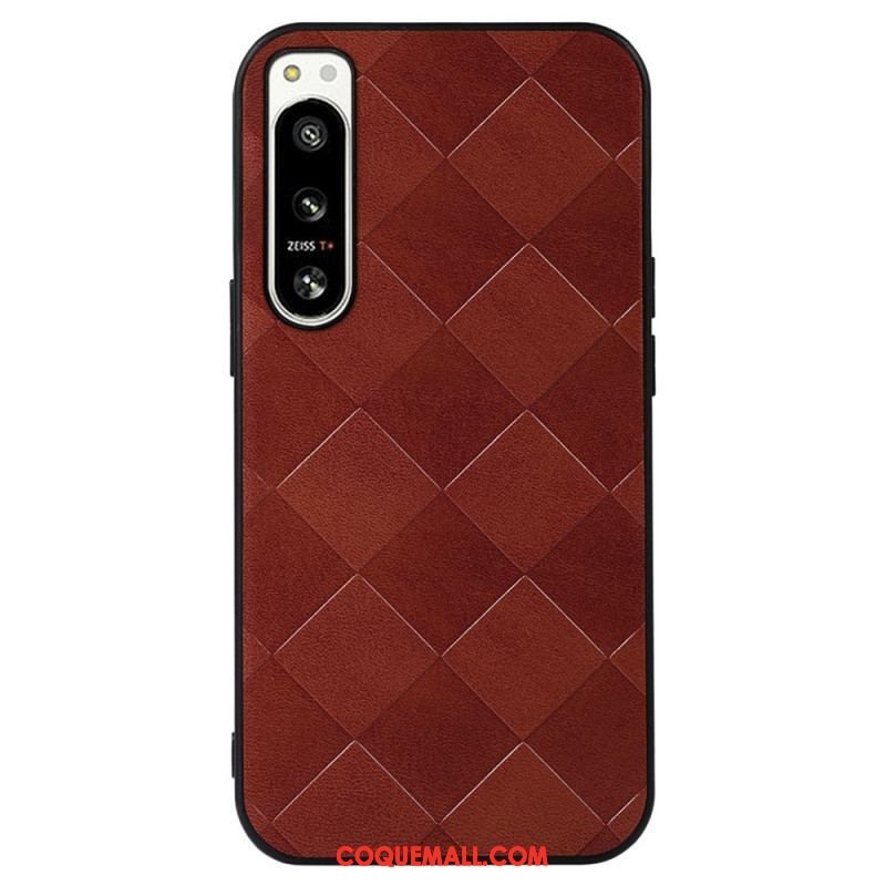 Coque Sony Xperia 5 IV Style Tissé