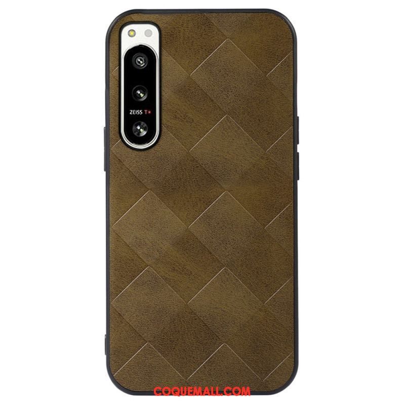 Coque Sony Xperia 5 IV Style Tissé