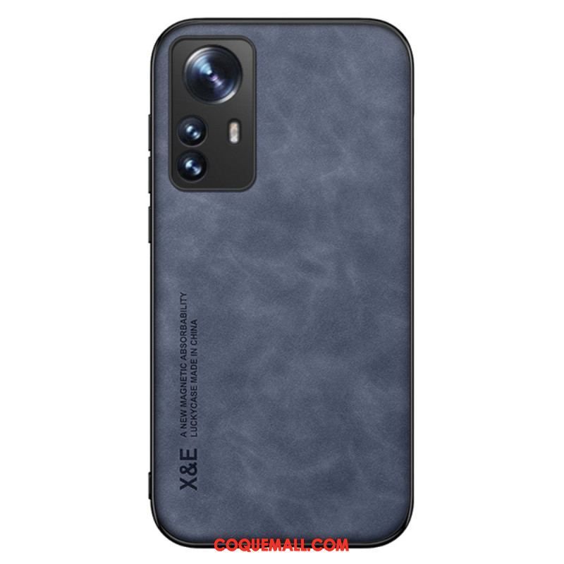 Coque Xiaomi 12 / 12X Cuir Effet Cuir X&E