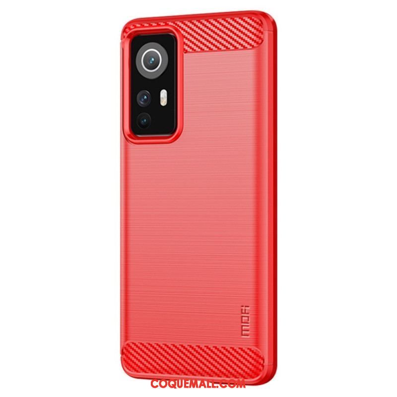 Coque  Xiaomi 12 / 12X  Fibre Carbone Brossée MOFI