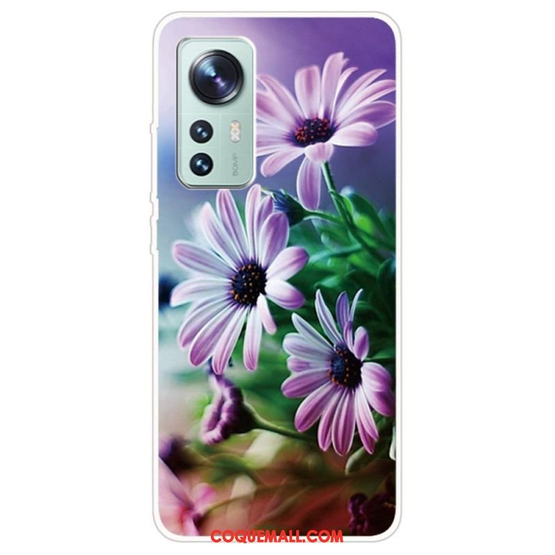 Coque  Xiaomi 12 / 12X  Fleurs Réalistes