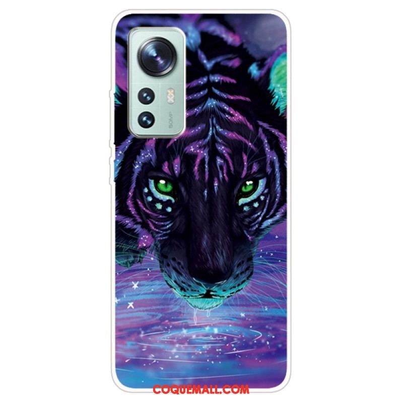 Coque  Xiaomi 12 / 12X  Silicone Félin