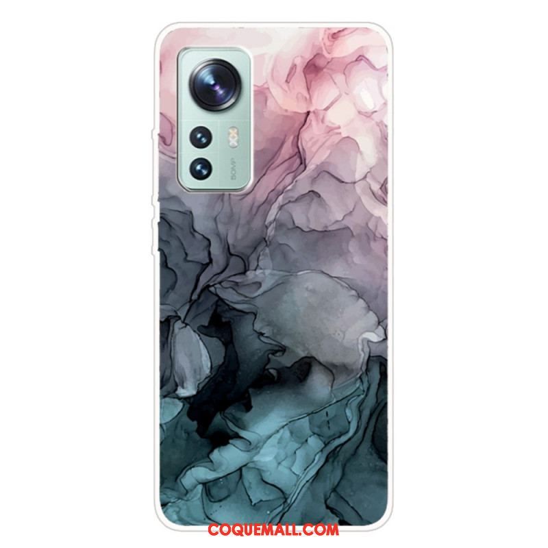 Coque  Xiaomi 12 / 12X  Silicone Marbre