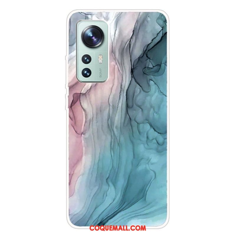 Coque  Xiaomi 12 / 12X  Silicone Marbre