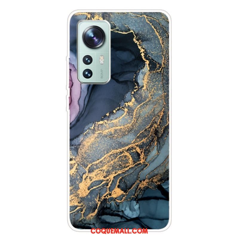 Coque  Xiaomi 12 / 12X  Silicone Marbre