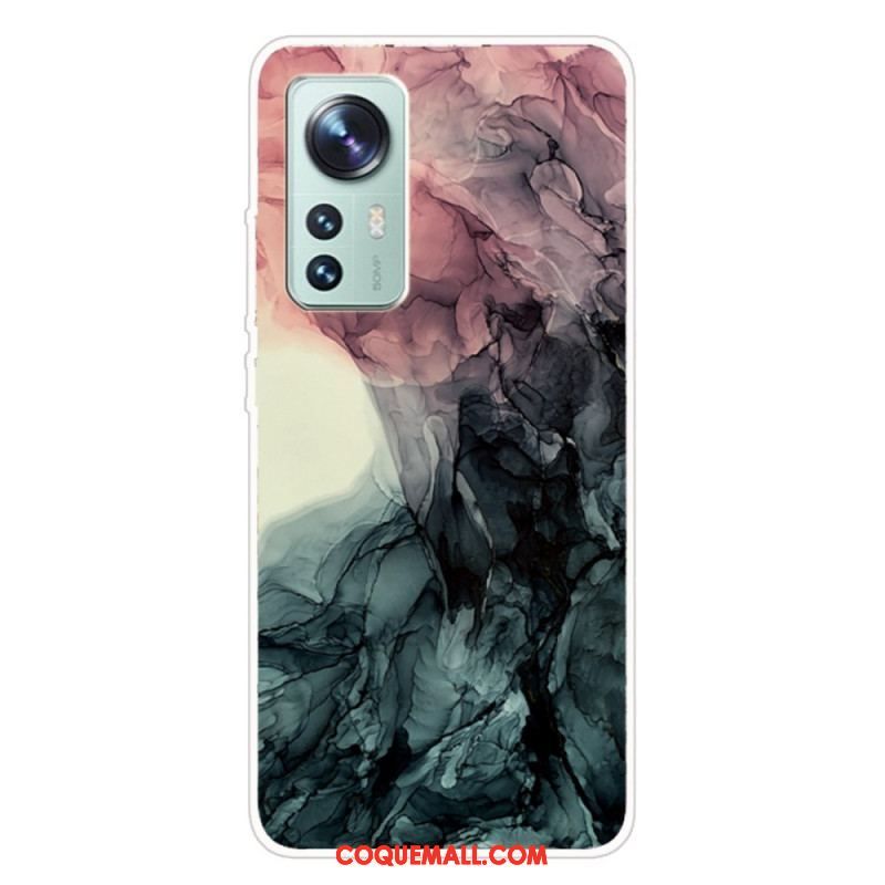 Coque  Xiaomi 12 / 12X  Silicone Marbre