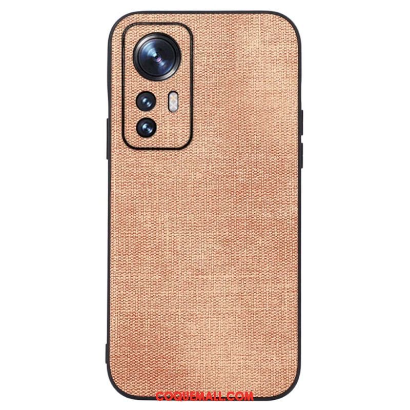 Coque Xiaomi 12 / 12X Style Tissé