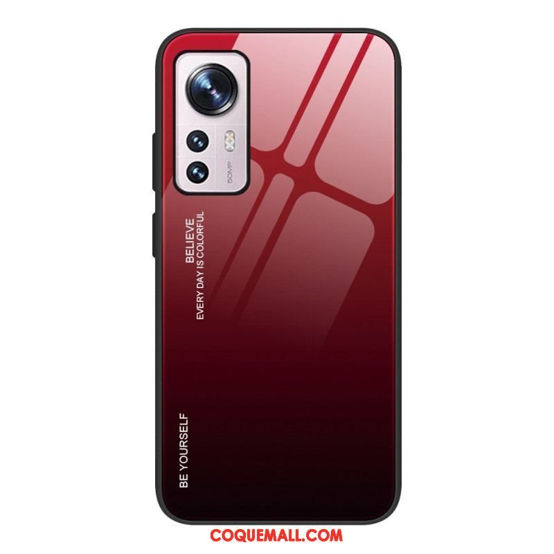 Coque Xiaomi 12 / 12X Verre Trempé Be Yourself