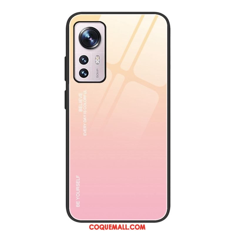 Coque Xiaomi 12 / 12X Verre Trempé Be Yourself