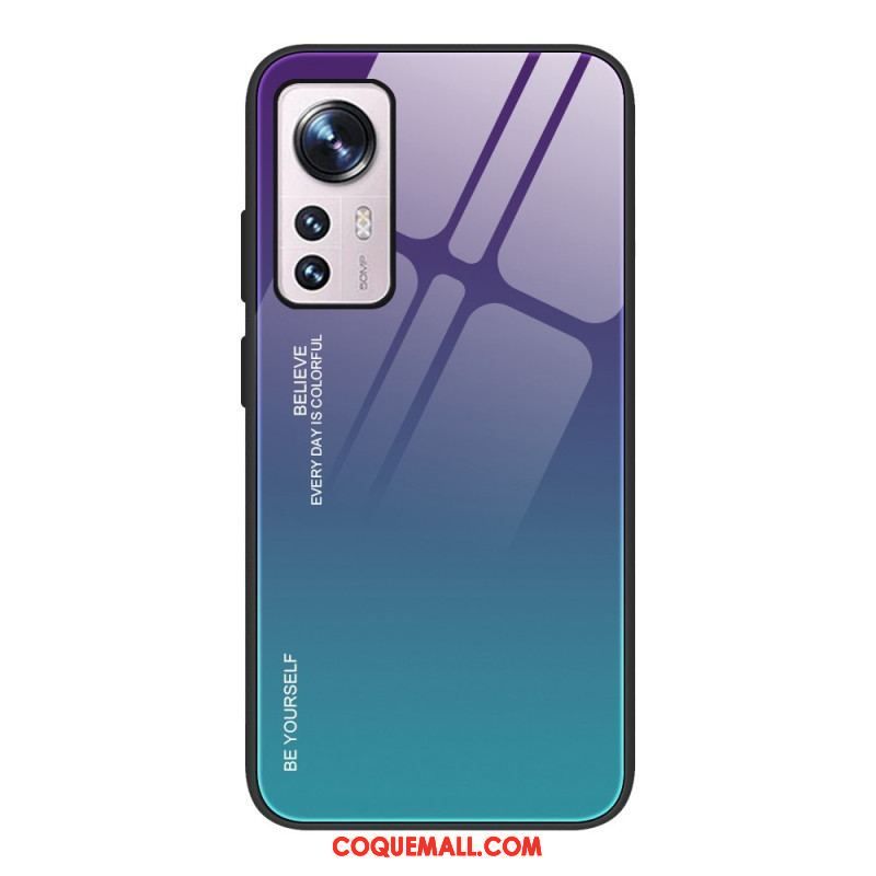 Coque Xiaomi 12 / 12X Verre Trempé Be Yourself