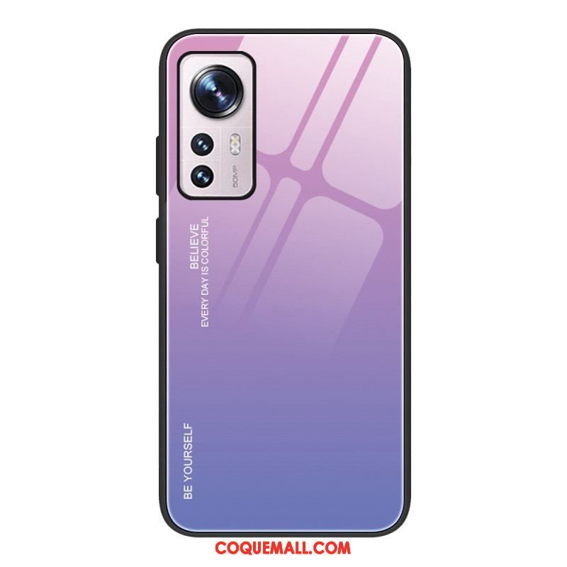 Coque Xiaomi 12 / 12X Verre Trempé Be Yourself