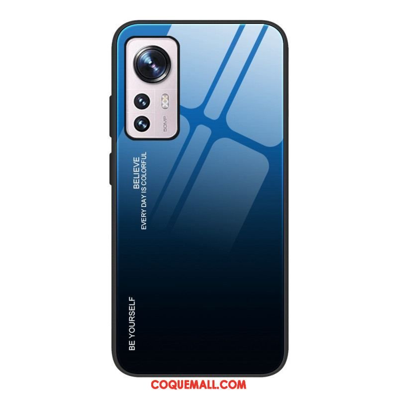 Coque Xiaomi 12 / 12X Verre Trempé Be Yourself