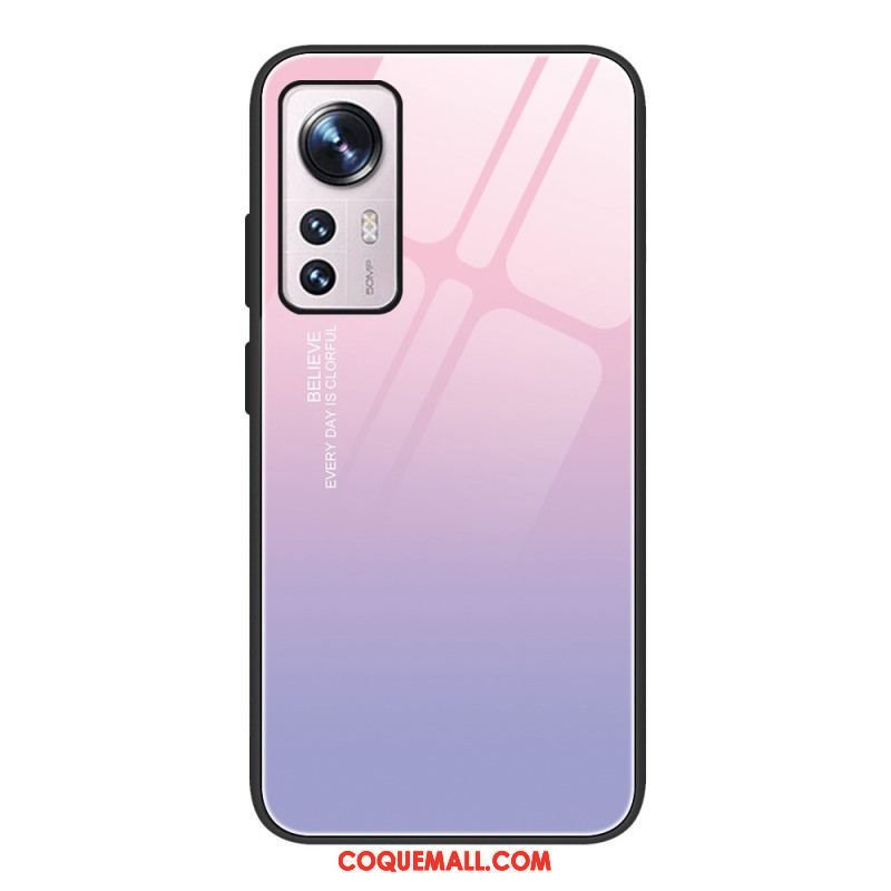 Coque Xiaomi 12 / 12X Verre Trempé Gradient