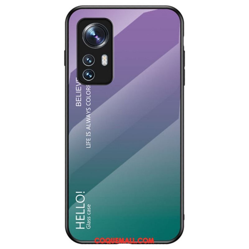 Coque  Xiaomi 12 / 12X Verre Trempé Hello