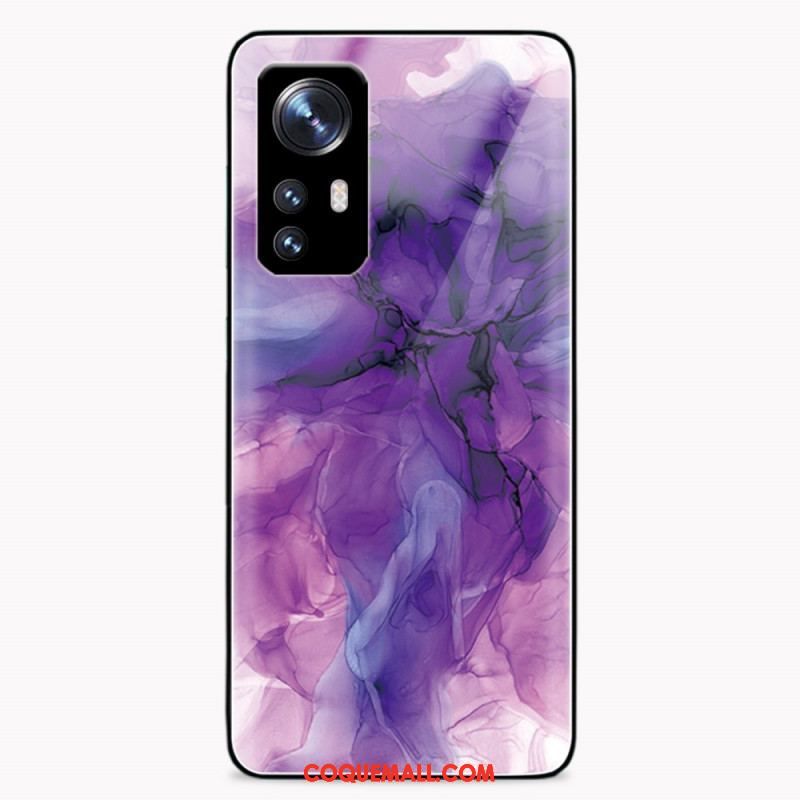 Coque  Xiaomi 12 / 12X  Verre Trempé Marbre Aquarelle