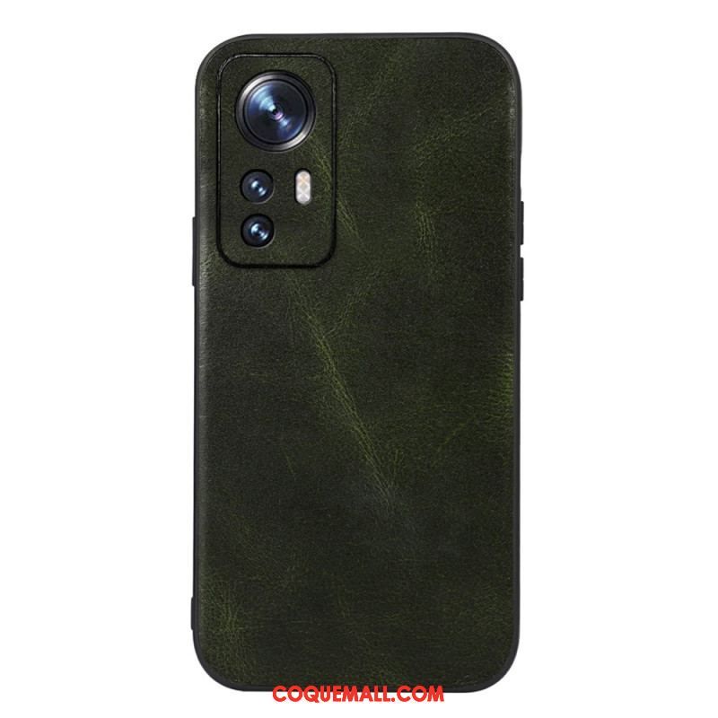 Coque Xiaomi 12 / 12X Véritable Cuir