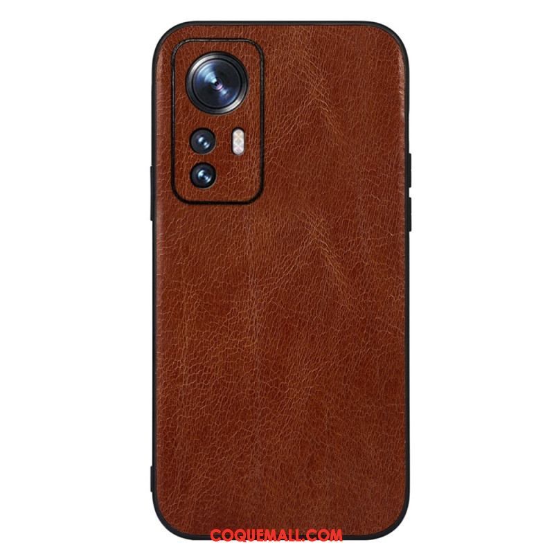 Coque Xiaomi 12 / 12X Véritable Cuir