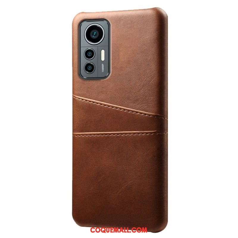 Coque Xiaomi 12 Lite Effet Cuir Porte-Cartes