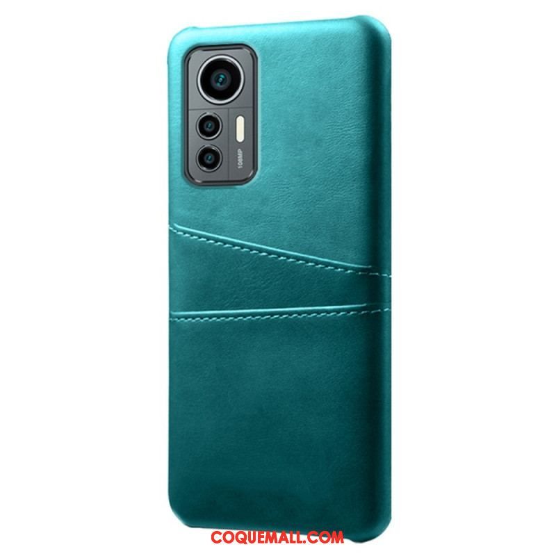 Coque Xiaomi 12 Lite Effet Cuir Porte-Cartes