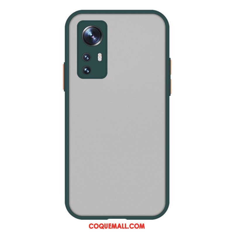 Coque Xiaomi 12 Lite Hybride Rebords Colorés