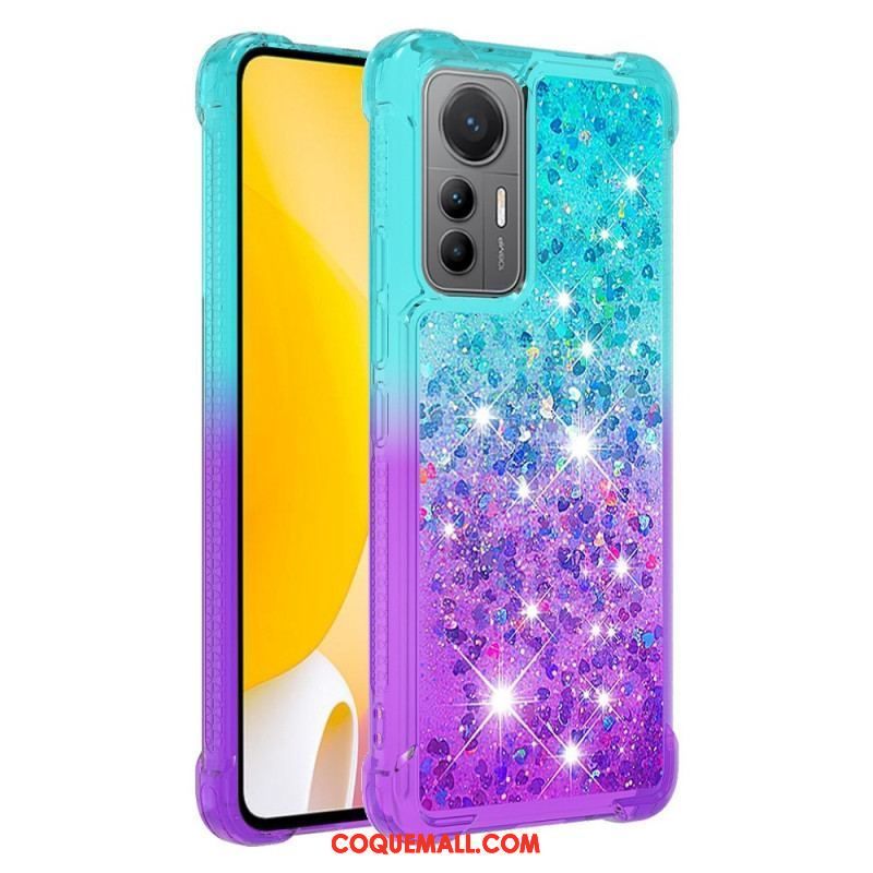 Coque Xiaomi 12 Lite Paillettes Color