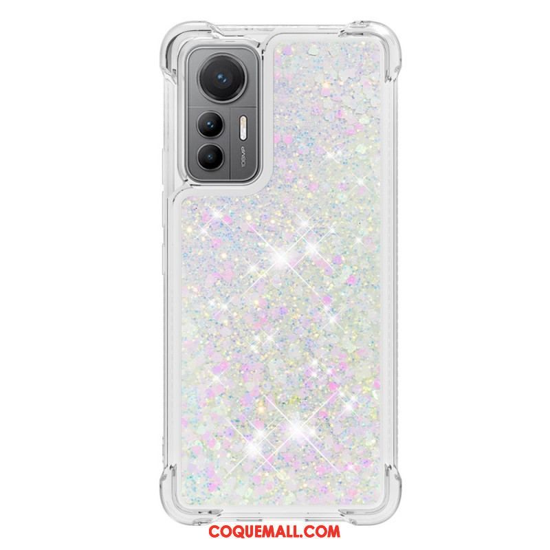 Coque Xiaomi 12 Lite Paillettes Colorées