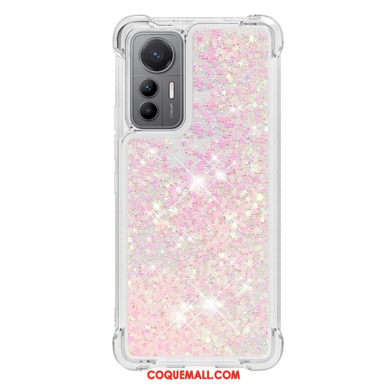 Coque Xiaomi 12 Lite Paillettes Colorées