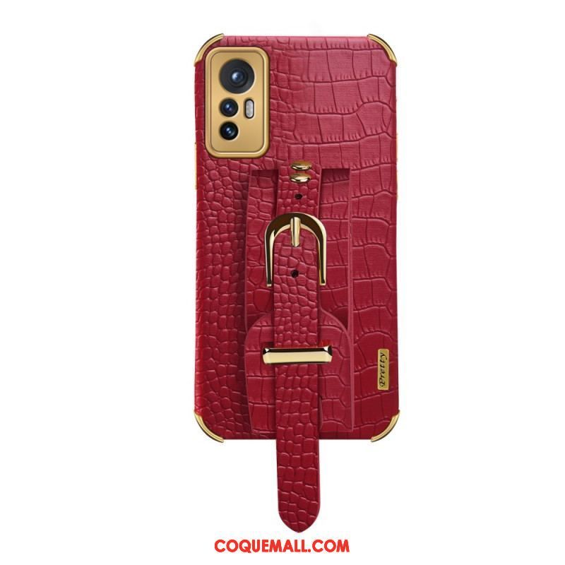 Coque Xiaomi 12 Pro Croco Bracelet