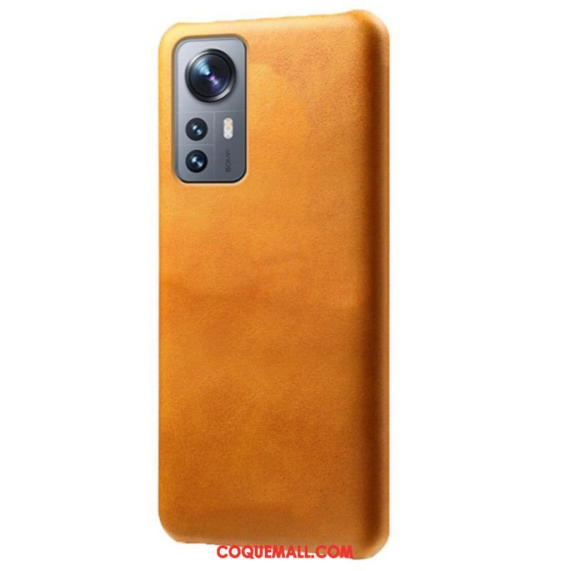 Coque Xiaomi 12 Pro Effet Cuir