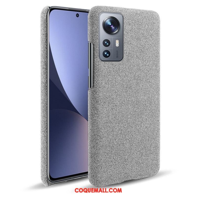 Coque Xiaomi 12 Pro KSQ Tissu Chic