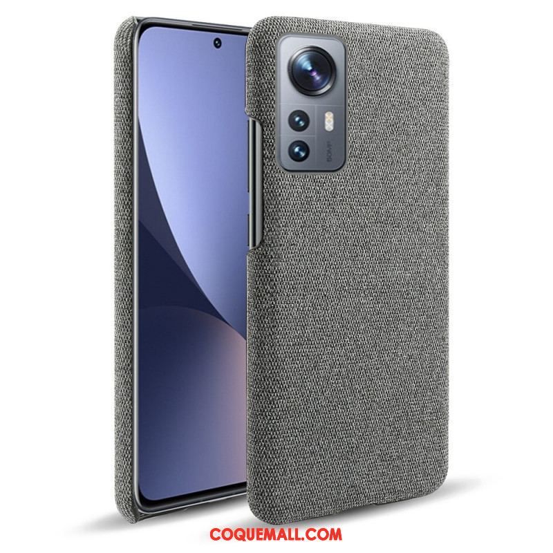 Coque Xiaomi 12 Pro KSQ Tissu Chic