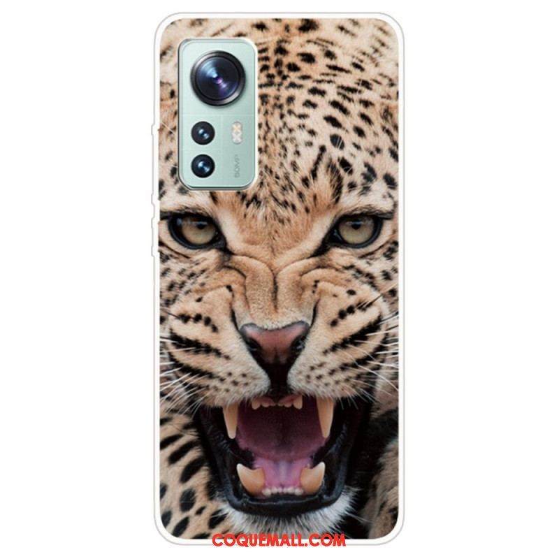 Coque Xiaomi 12 Pro Silicone Félin