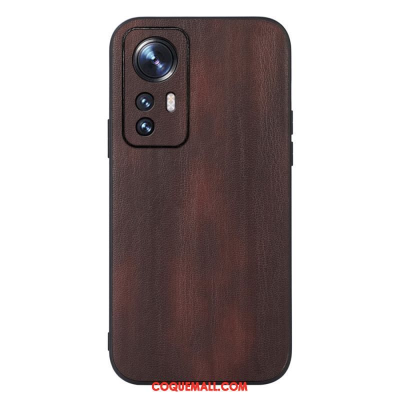 Coque Xiaomi 12 Pro Style Cuir