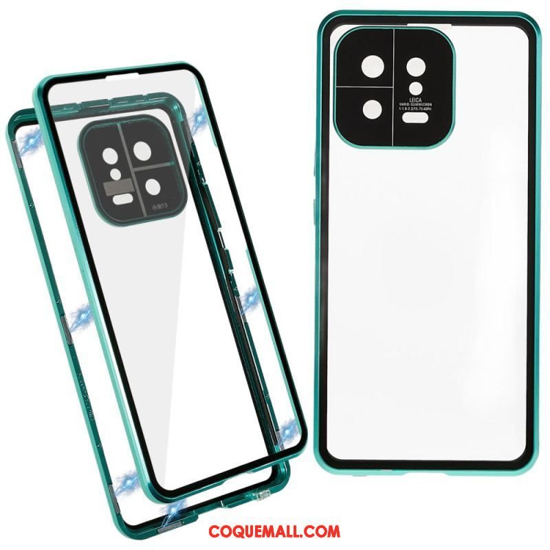 Coque Xiaomi 13 Avant et Arrière Verre Trempé et Métal