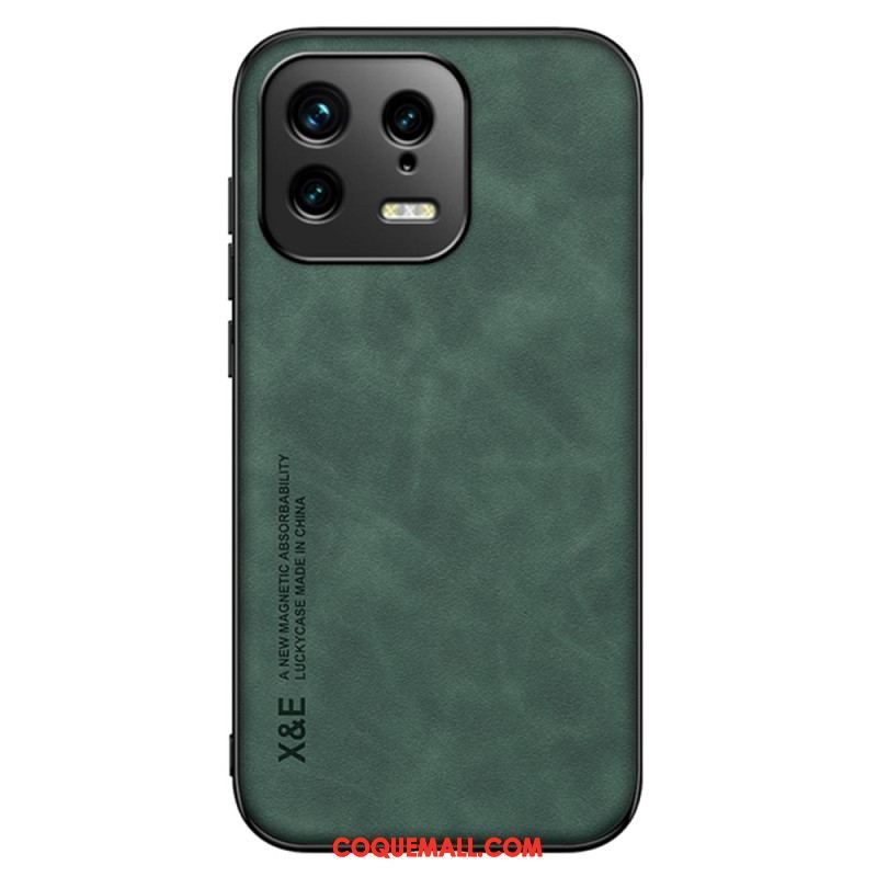 Coque Xiaomi 13 Cuir Effet Cuir X&E