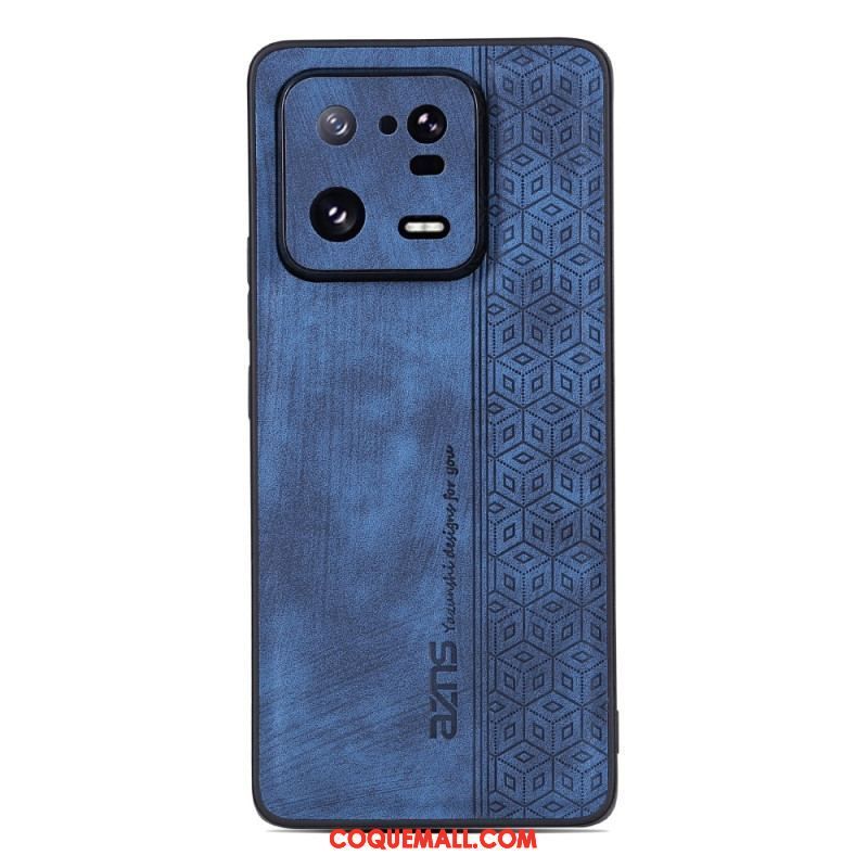 Coque Xiaomi 13 Effet Cuir AZNS