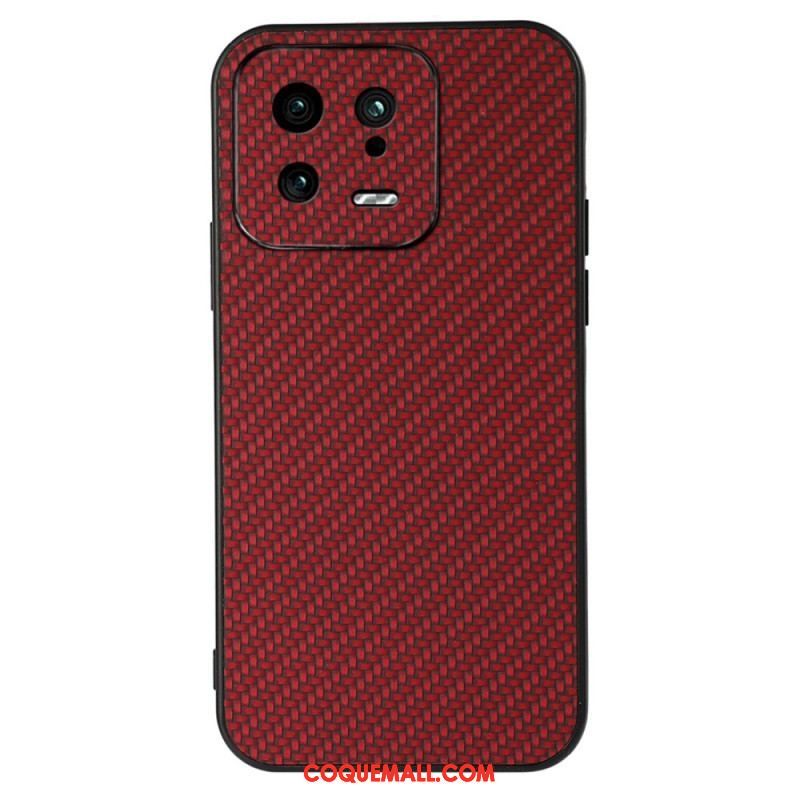 Coque Xiaomi 13 Fibre Carbone Classique