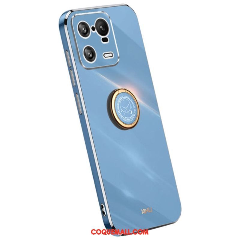 Coque Xiaomi 13 Pro Effet Métal Anneau-Support XINLI