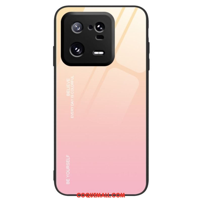 Coque Xiaomi 13 Pro Verre Trempé Be Yourself