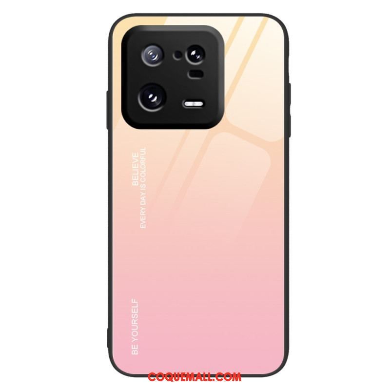 Coque Xiaomi 13 Verre Trempé Be Yourself